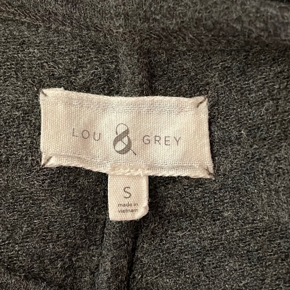 Lou & Grey Charcoal Fit and Flare Long Sleeve Dress - Picture 3 of 6